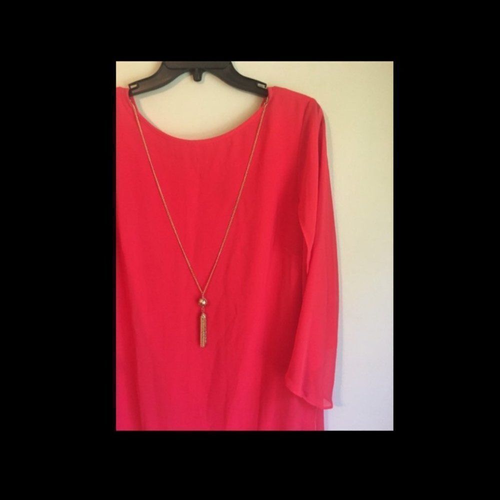 Nwt style & co red dress size 6 - Picture 5 of 6